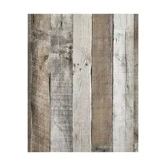undefined - Papel Tapiz Madera Gris Autoadhesivo 44 cm x 3048 cm Estilo Vintage Removible