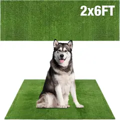 undefined - Almohadilla de Césped Artificial Grande para Entrenamiento de Mascotas