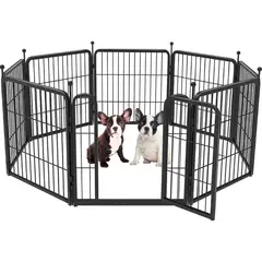 undefined - Parque para Perros FXW 24 8 Paneles para Cachorros y Pequeños