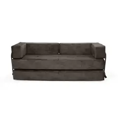 HOGAR VENECIA - Sofa Cama 3 en 1 Nablus 68X196X73 Taupe