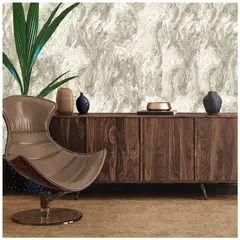 MATTEO - Papel Colgadura Habano Brillante 53 Cm X 10 M