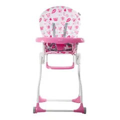 EBABY - Silla comedor para bebé Zazi Rosa Eb607