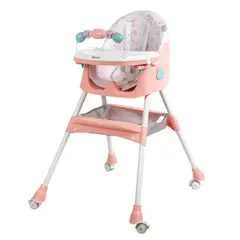 EBABY - Silla de Comedor Lulu Rosa 631-1