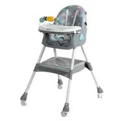 EBABY - Silla de Comedor Mecedora Dali Gris 633-1