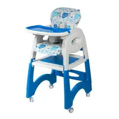 EBABY - Silla Comedor Escritorio Lara Azul Gatos Eb645-1