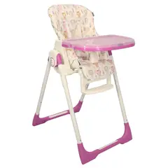 EBABY - Silla de Comedor Nelly 6 Niveles Rosa Ev650