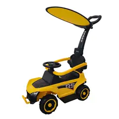 EBABY - Carrito Montable Amarillo Eb358