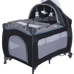 EBABY - Cuna Corral con Función Mecedora Sally Celeste Eb716