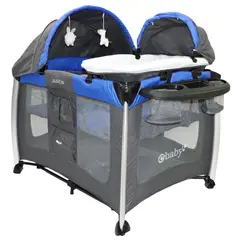 EBABY - Cuna Corral Lauren Azul Eb730