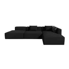 MUEBLES DE LUJO - Sofá En L Derecho Pichi Tela Anti Fluidos 230x80x80