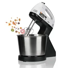 GENERICO - Batidora Electrica 7 Velocidades Mezclador + Tazón Raf 2.0l