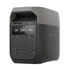 ECOFLOW - Acumulador de Energía Portátil Delta 3 1800W Potencia 1024wh Capacidad