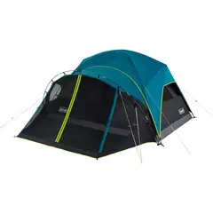 COLEMAN - Carpa Para Camping 4 Personas Verde Azulado
