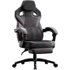 undefined - Silla Gamer Dowinx Ergonómica con Respaldo Ancho y Reposapiés Extensible