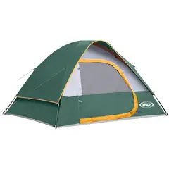 UNP - Carpa Para Camping Cuatro Personas Resistente Al Viento Y Lluvia