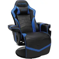 undefined - Silla Reclinable Gamer RESPAWN con Reposapiés y Porta Vaso Integrado