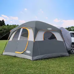 undefined - Carpa Para Camping 6 Personas Gris UNP