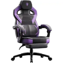 undefined - Silla Gamer Dowinx Ergonómica con Respaldo Ancho y Reposapiés Retráctil