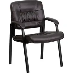 undefined - Silla Ejecutiva Flash Furniture Haeger Marrón para Oficina o Recepción