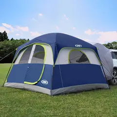 UNP - Carpa Para Camping 6 Personas Azul Oscuro