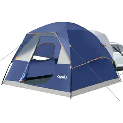 UNP - Carpa Para Camping 6 Personas Azul Oscuro