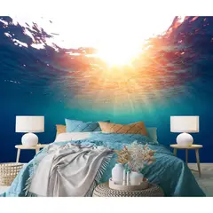 undefined - Papel Tapiz MFWFM Mar Y Sol Para Paredes