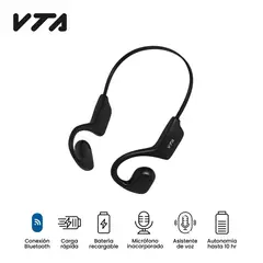 VTA PLUS - Audífonos Air Conduction Micrófono Y Carga Rápida