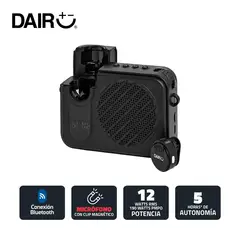 DAIRU - Amplificador De Voz Portátil Con Micrófono 12W Rms