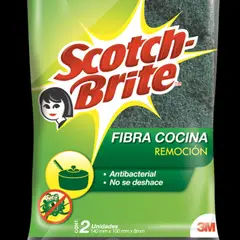 SCOTCH BRITE - Esponja Cocina Fibra Pague 2 Lleve 3