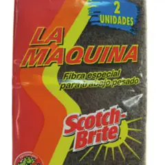 SCOTCH BRITE - Esponja de Cocina Abrasiva La Maquina Pague 2 Lleve 3 12cm