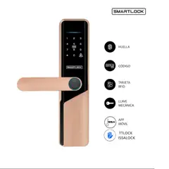 SMARTLOCK - Cerradura Digital Colors 5 mod Apertura Bronce