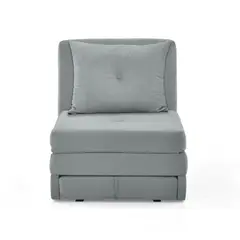 HOGAR VENECIA - Poltrona Cama Torino 86X92X78 Tela Plata