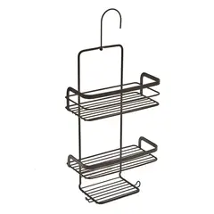 METALTEX - Champucera Organizador 3 Niveles Lava Italia Recubrimiento Touch-Therm