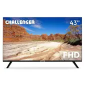 CHALLENGER - Televisor 43 Pulgadas Led Full Hd Google Tv Led 43tg81 Bt Google Tv T2