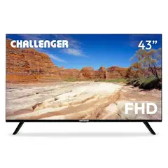 CHALLENGER - Televisor 43 Pulgadas Led Full Hd Google Tv Led 43tg81 Bt Google Tv T2