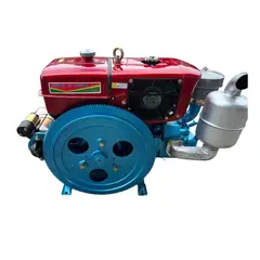MAQUIEQUIPOS - Motor Diesel 24 HP 3600 RPM Arranque Manual y Eléctrico