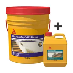 SIKA - Sikamonotop-123 15kg+ impermur 2kg Pack