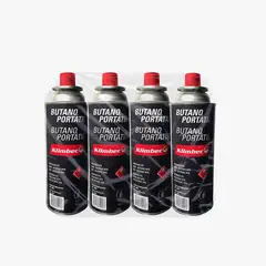KLIMBER - Cartucho Gas Butano Para Estufa Propack X 4 Und Kimbler