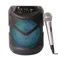 undefined - Parlante Inalámbrico con Micrófono Ideal para Karaoke