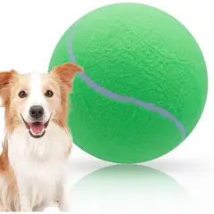 undefined - Pelota De Tenis Gigante Para Perros Con Rebote Alto Y Material Seguro