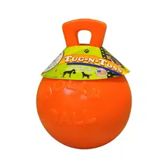 undefined - Pelota Jolly Pets Tug n Toss con Asa para Perros Grandes Color Naranja