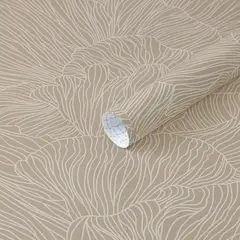 undefined - Papel Tapiz Bohemio Marrón Autoadhesivo Extraíble
