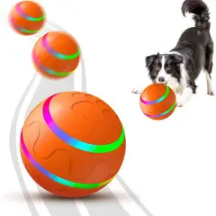undefined - Pelota Automática Para Perros Con Movimiento Dual Y Luces LED Recargable