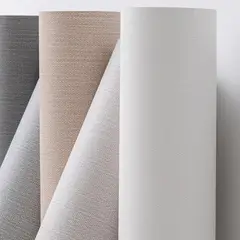 undefined - Papel Contact Texturizado de Lino Sintético Autoadhesivo Blanco Suave