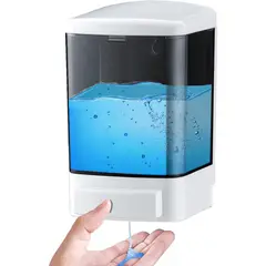 undefined - Dispensador de Jabón Mural 1000ml para Baño Cocina Hotel y Restaurante