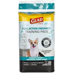 GLAD - Almohadillas Con Carbón Activado Para Perros Con Fragancia Y Control De Olores