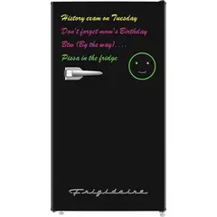 FRIGIDAIRE - Refrigerador Compacto Negro Con Pizarra Y Termostato Ajustable