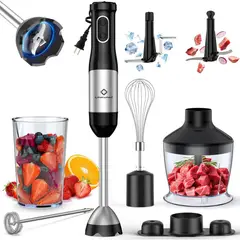 undefined - Batidora De Mano Multifuncional 7 En 1 Con Accesorios Potente LINKChef