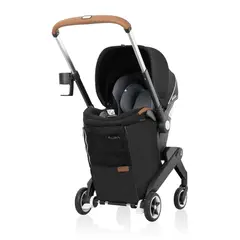 EVENFLO - Silla de Bebé para Carro Shyft DualRide con Cochecito Integrado y Toldo