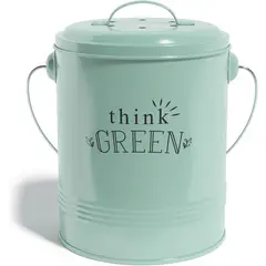 undefined - Contenedor de Compost de Cocina con Filtros Antiodorantes y Cubo Interior